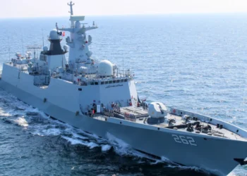 India Pakistan Warship Collision involving INS Kolkata and PNS Hunain in the North Arabian Sea