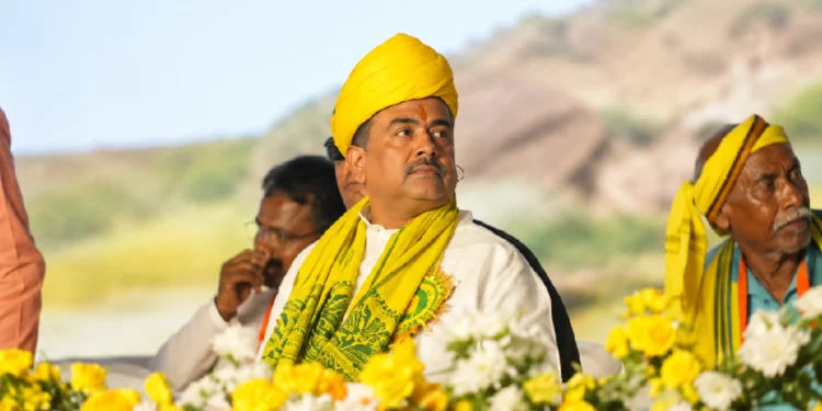 Junglemahal Shubhendu Adhikari Announcements at Kurmi community conference