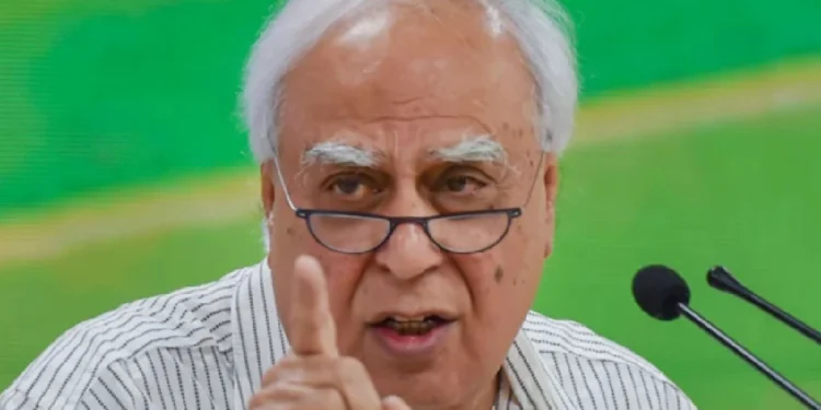 Kapil Sibal SIR Notice after receiving notice from the Election Commission in Delhi