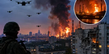 Moscow Drone Attack on the Russian capital region amid the Russia Ukraine war