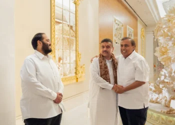 Suvendu Adhikari Mumbai Visit with Mukesh Ambani and Anant Ambani at Antilia