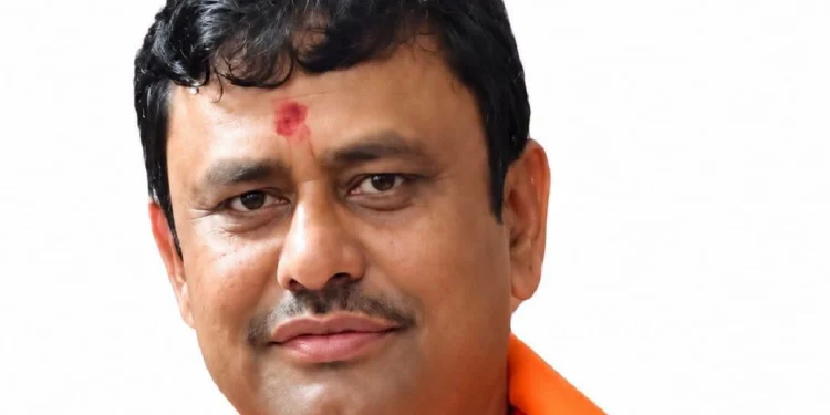 Shakharav Sarkar BJP candidate in the Reginagar By Election against Humayun Kabir's son