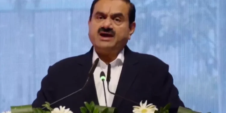 Adani Arogya Mandir West Bengal foundation ceremony in New Town with Gautam Adani and Chief Minister Suvendu Adhikari