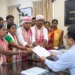 Santali Education activists demanding better Santali medium schooling, a separate Santali Board and reopening of tribal hostels in Bankura