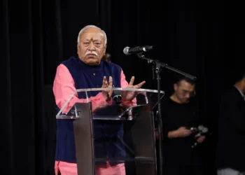 Mohan Bhagwat Vishwaguru message at Hindu Vishwa Bandhu gathering in Toronto