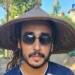 Moroccan Cyclist Othman cycling through Bengal after travelling across 23 countries