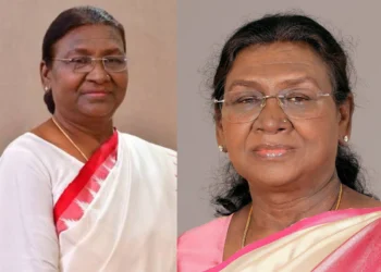 Official portrait of President Droupadi Murmu, who recently returned the President returns Anti-Goon Bill for reconsideration.