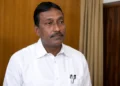 Somnath Dey Arrested in the RG Kar case amid protest outside Khardaha police station