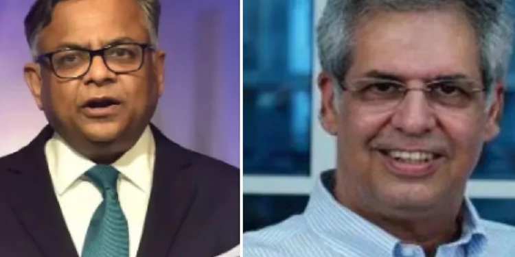 Tata Sons Chairman N Chandrasekaran amid Tata Sons and Tata Trusts dispute