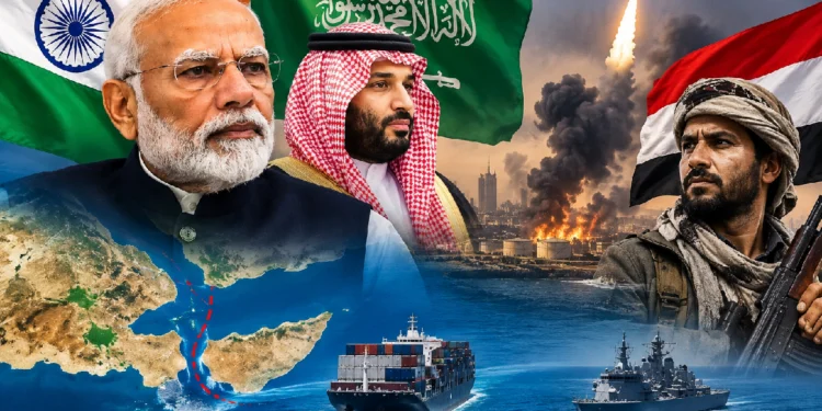 India Condemns Houthi Attacks on Saudi Arabia amid rising regional security concerns