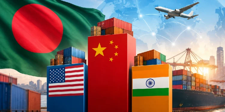 Bangladesh Trade Partners as the United States overtakes India to become Bangladesh’s second-largest trading partner